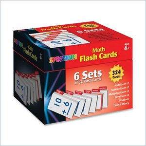 Spectrum Math Flash Card