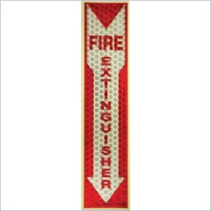 Miller's Creek Luminous Fire Extinguisher Sign