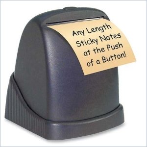 Zip Notes Executive Series Battery-operated Notes Dispenser