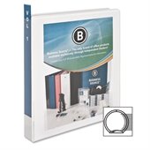 Business Source Round Ring View Binder