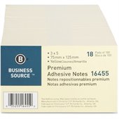 Business Source 16455 Adhesive Note Pad