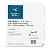Business Source Customize Index Divider
