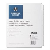Business Source Laser Printer Index Divider