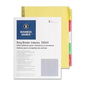 Business Source Insertable Tab Divider