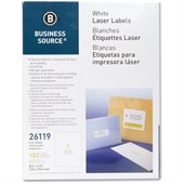 Business Source Full Sheet Laser Mailing Label