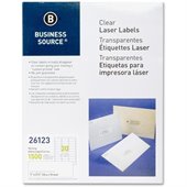 Business Source Clear Mailing Label