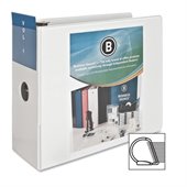 Business Source Slanted Ring Presentation Binder