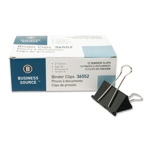Business Source Binder Clip