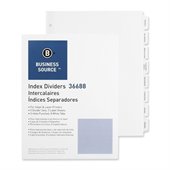Business Source Punched Laser Index Divider