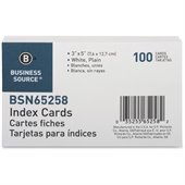 Business Source Plain Index Card