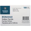 ADD TO YOUR SET: Business Source Plain Index Card