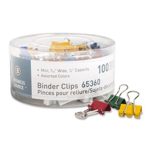 Business Source Binder Clip