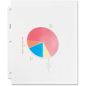 Business Source Top Loading Sheet Protector