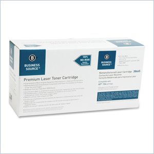 Business Source Remanufactured HP 15A Toner Cartridge