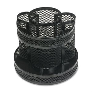 Business Source 62886 Rotary Mesh Organizer