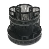 Business Source 62886 Rotary Mesh Organizer