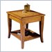 Magnussen Madras Rectangular End Table with Shelf