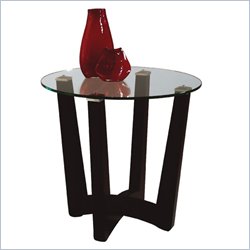 Magnussen Clearwater Round End Table Furniture Living Room End Tables Magnussen 154238