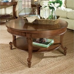 Magnussen Aidan Round Wood Cocktail / Coffee Table