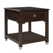 ADD TO YOUR SET: Magnussen Darien Rectangular Storage End Table