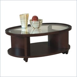 Magnussen Fillmore Oval Cocktail Table