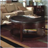 Magnussen Brunswick Round Cocktail Table and End Table Set