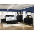 ADD TO YOUR SET: Magnussen Southampton Panel Bed With Storage in Black