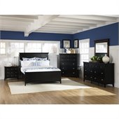 Magnussen Southampton Panel Bed With Storage in Black