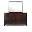 ADD TO YOUR SET: Magnussen Nova Six Drawer Dresser and Mirror Set in Espresso