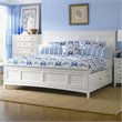 ADD TO YOUR SET: Magnussen Kentwood Panel Bed With Storage in White