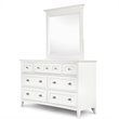 ADD TO YOUR SET: Magnussen Kentwood Double Dresser and Mirror Set in White