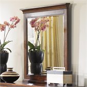 Magnussen Harrison Wood Framed Landscape Mirror 