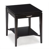 Magnussen Studio 1 Wood Rectangular End Table in Espresso
