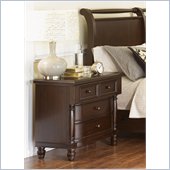 Magnussen Belcourt Wood 3 Drawer Nightstand