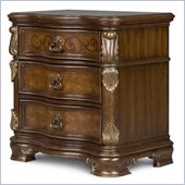 Magnussen Verona Wood 3 Drawer Nightstand