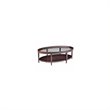 ADD TO YOUR SET: Magnussen Carson Wood Oval Cocktail Table