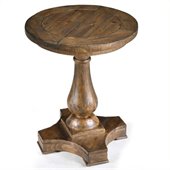 Magnussen Densbury Wood Rectangular Accent Pedestal End Table 