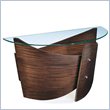 ADD TO YOUR SET: Magnussen Contour Round Demi Sofa Table