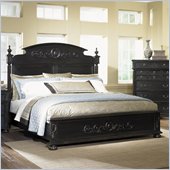 Magnussen Empire Panel Bed in Antique Ebony Finish