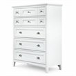 ADD TO YOUR SET: Magnussen Kentwood 5 Drawer Chest in Painted White Finish