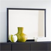 Magnussen Nova Landscape Mirror in Espresso Finish