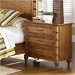 ADD TO YOUR SET: Magnussen Palm Bay 3 Drawer Nightstand in Toffee Finish