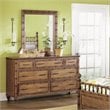 ADD TO YOUR SET: Magnussen Palm Bay 7 Drawer Double Dresser in Toffee Finish