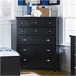 ADD TO YOUR SET: Magnussen Southampton 5 Drawer Chest in Black Finish