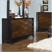 Magnussen Urban Safari Dresser in Warm Cognac and Black
