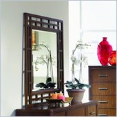 Magnussen Jaffrey Square Mirror in Chestnut