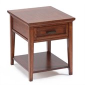 Magnussen Harbor Bay Wood Square End Table