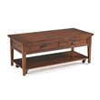 ADD TO YOUR SET: Magnussen Harbor Bay Wood Starter Cocktail Table