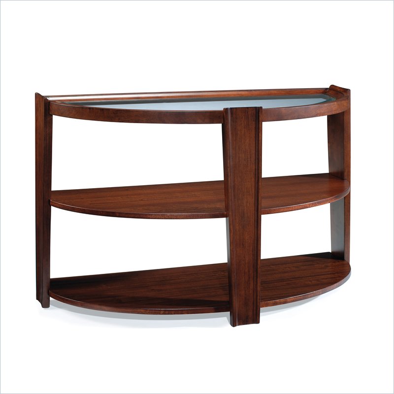 Magnussen Home T1559-75 Nuvo Umber Sofa Table