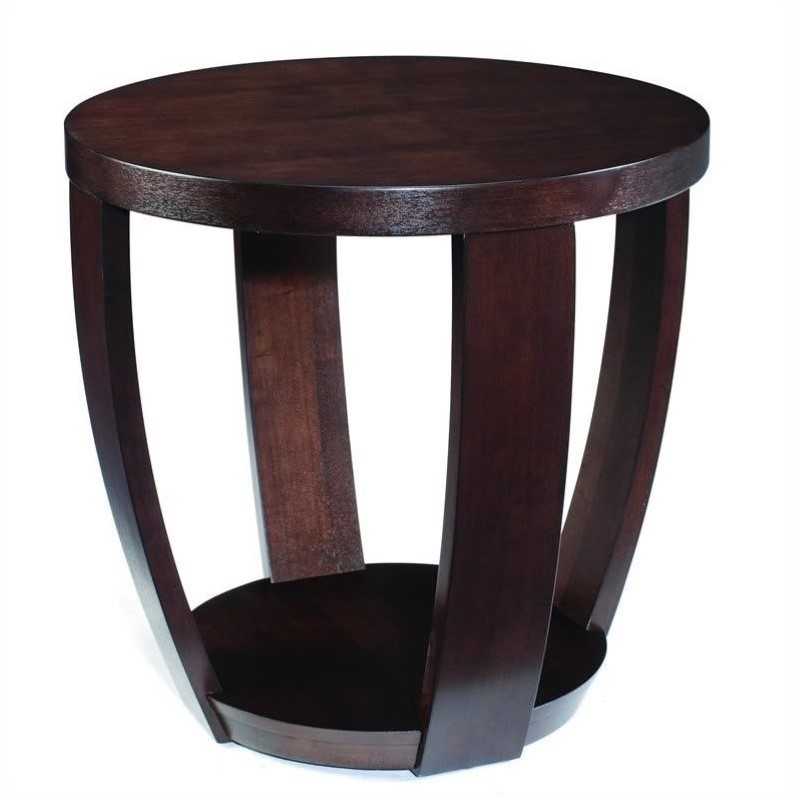 Magnussen Home Sotto Sienna Round End Table T1579-05